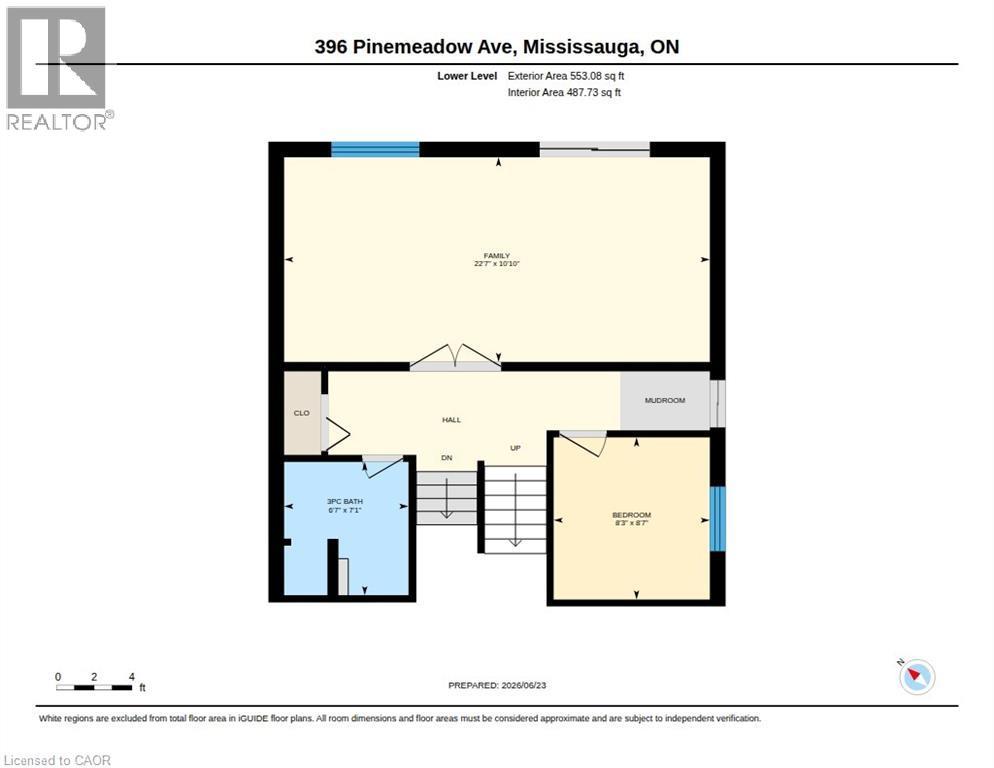 Floor plan - 396 Pinemeadow Avenue, Mississauga, ON