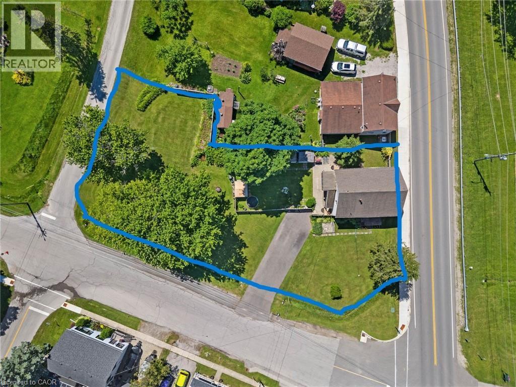 Approx. Property line - 2 Mill Street E, York, ON