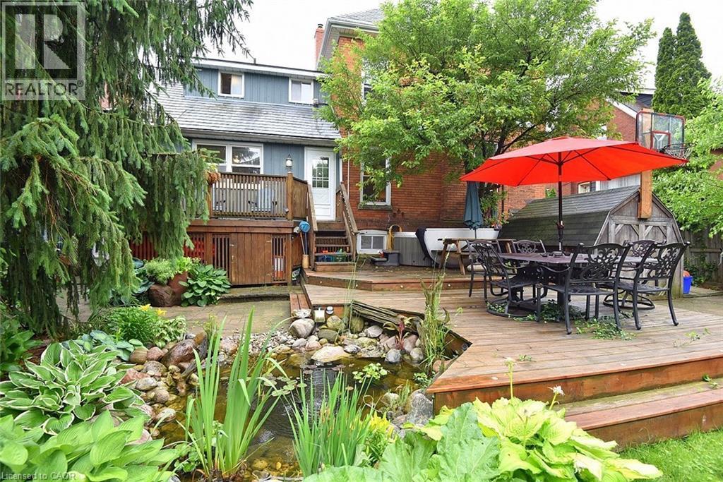 135 Alpine Avenue, Hamilton, ON - Outdoor With Deck Patio Veranda