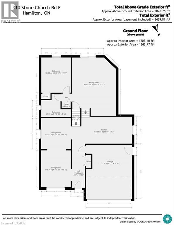 Floor plan - 310 Stone Church Road E, Hamilton, ON