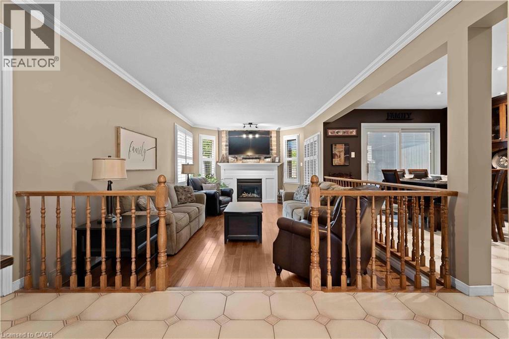 59 Randolf Court, Hamilton, ON - Indoor Photo Showing Other Room With Fireplace