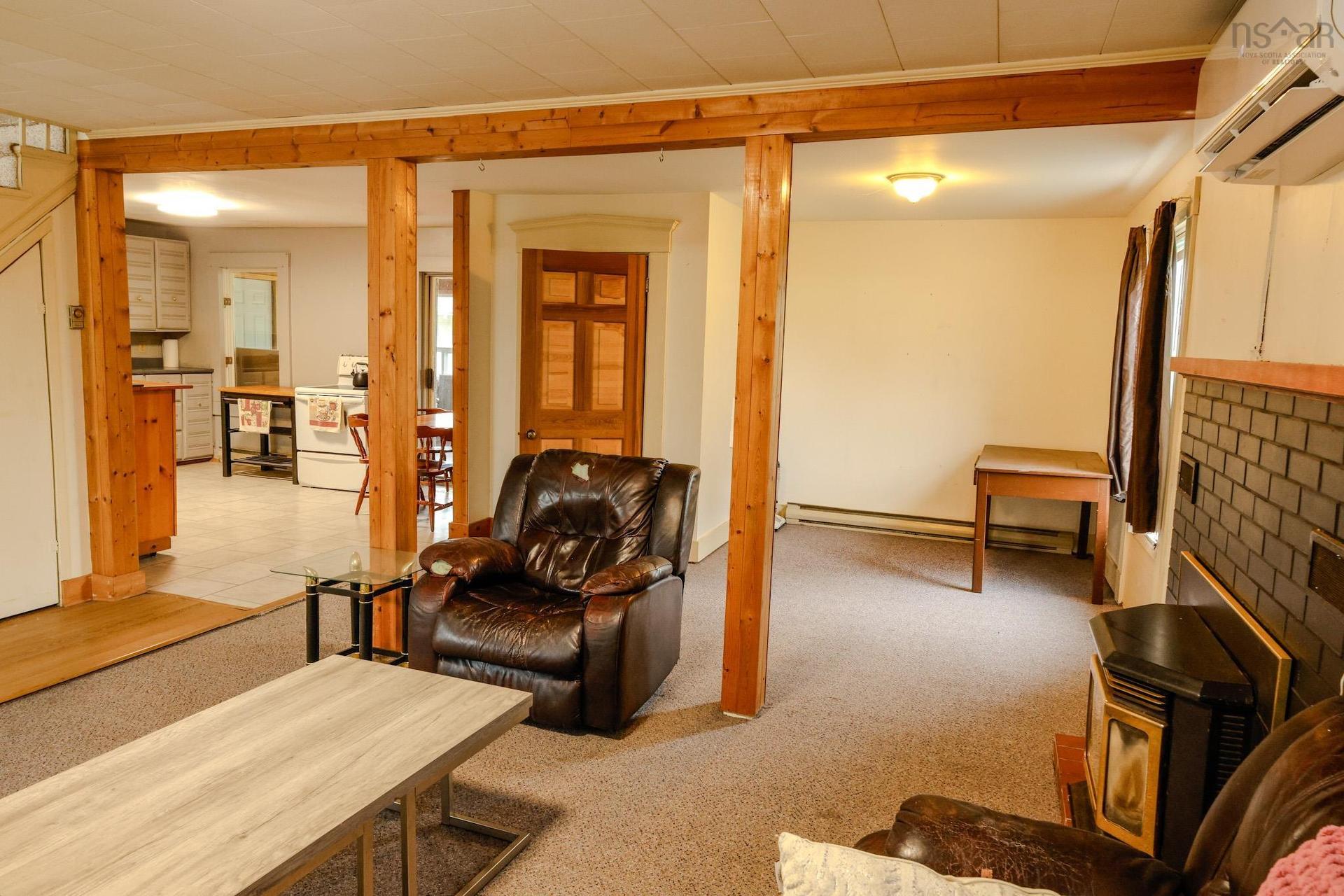 2471 Highway 3, Barrington West, NS - Indoor With Fireplace