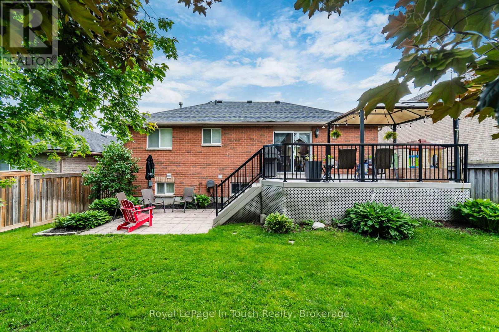 Fully Fenced Backyard - Midland, ON
