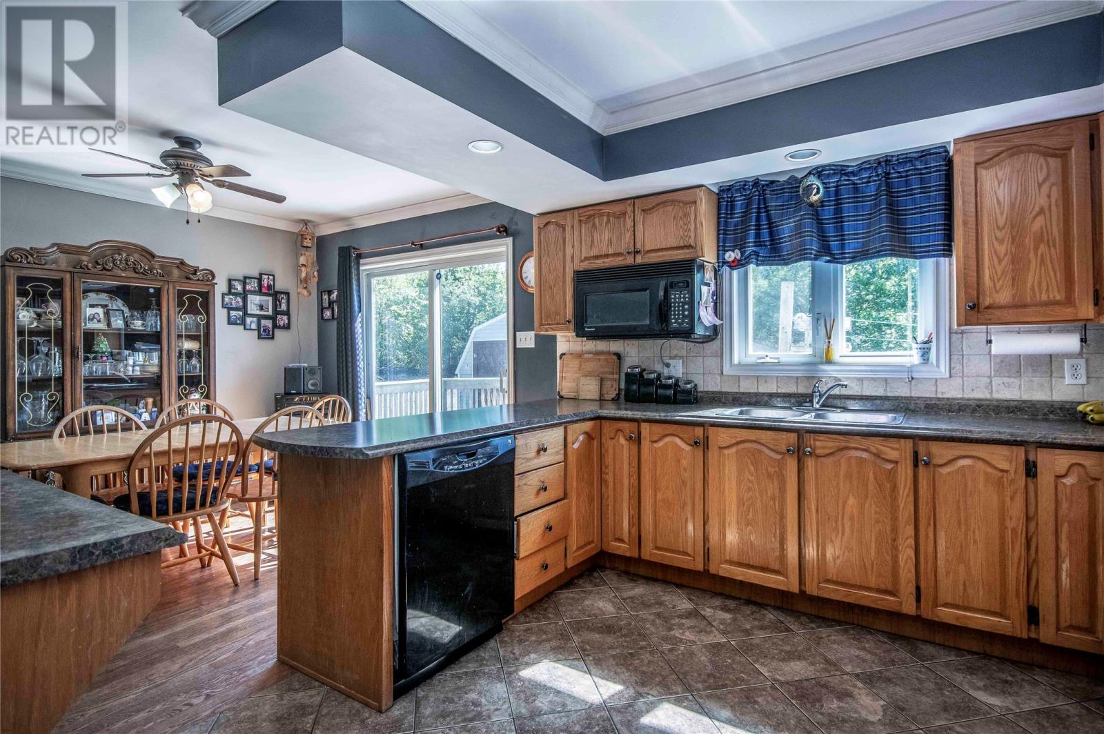 13 Pennells Road, Conception Bay South, NL - Indoor Photo Showing Kitchen With Double Sink