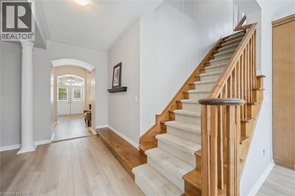Staircase to 2nd floor - 79 Zieman Crescent, Cambridge, ON