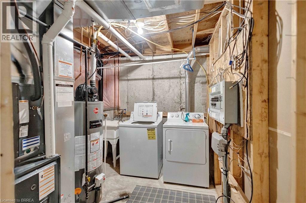 Utility area - 120 Beddoe Drive Unit# 6, Hamilton, ON