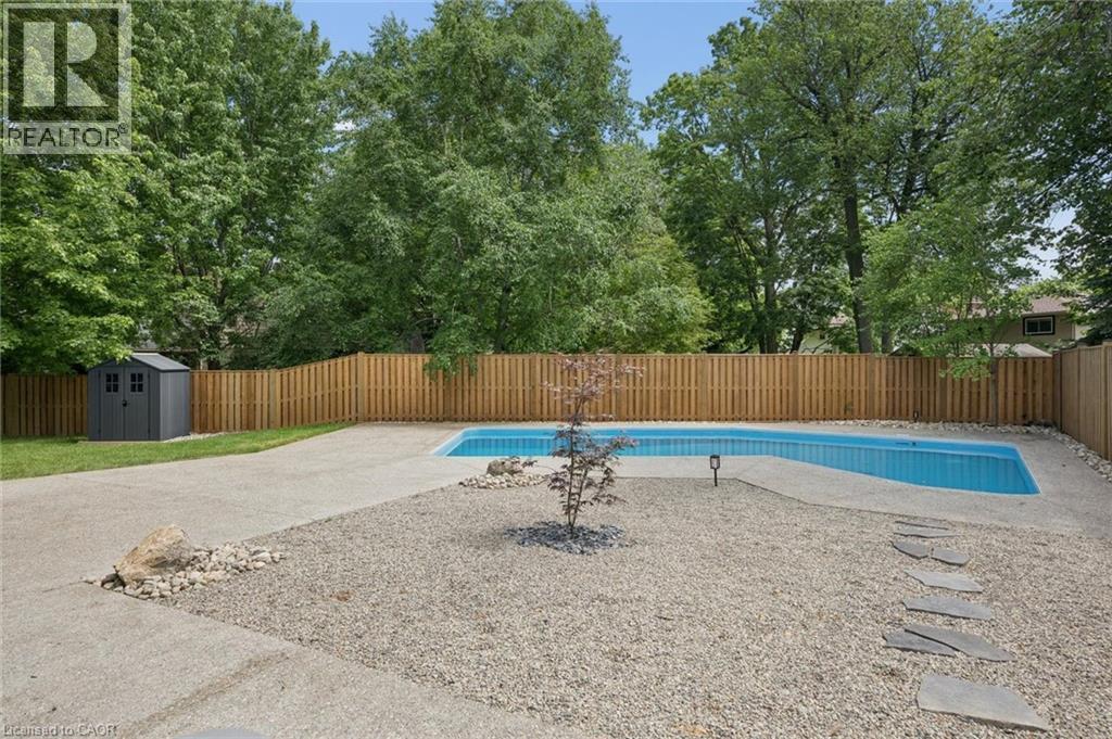 361 Coleridge Place, Waterloo, ON - Outdoor With In Ground Pool With Backyard