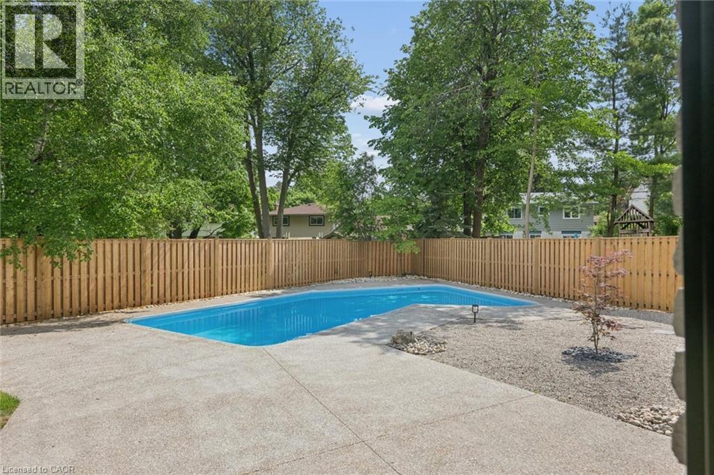 361 Coleridge Place, Waterloo, ON - Outdoor With In Ground Pool With Backyard