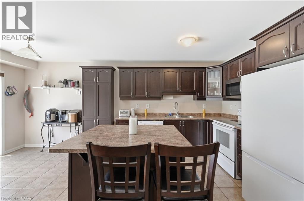 240 Emick Drive, Hamilton, ON - Indoor Photo Showing Kitchen With Double Sink