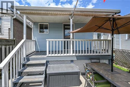 184 London Street N, Hamilton, ON - Outdoor With Deck Patio Veranda With Exterior