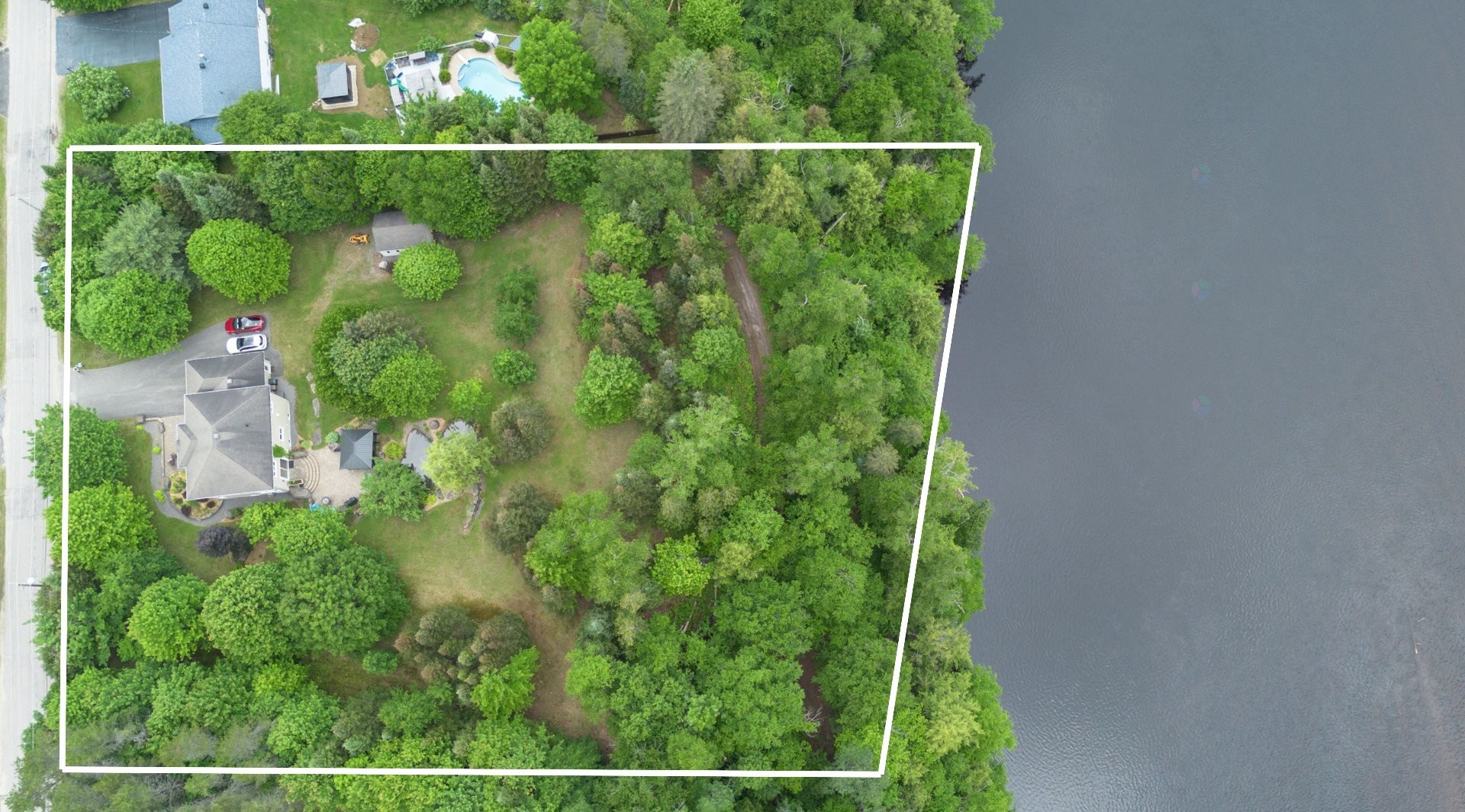 Aerial View - 735 Ch. Brousseau, Labelle, QC