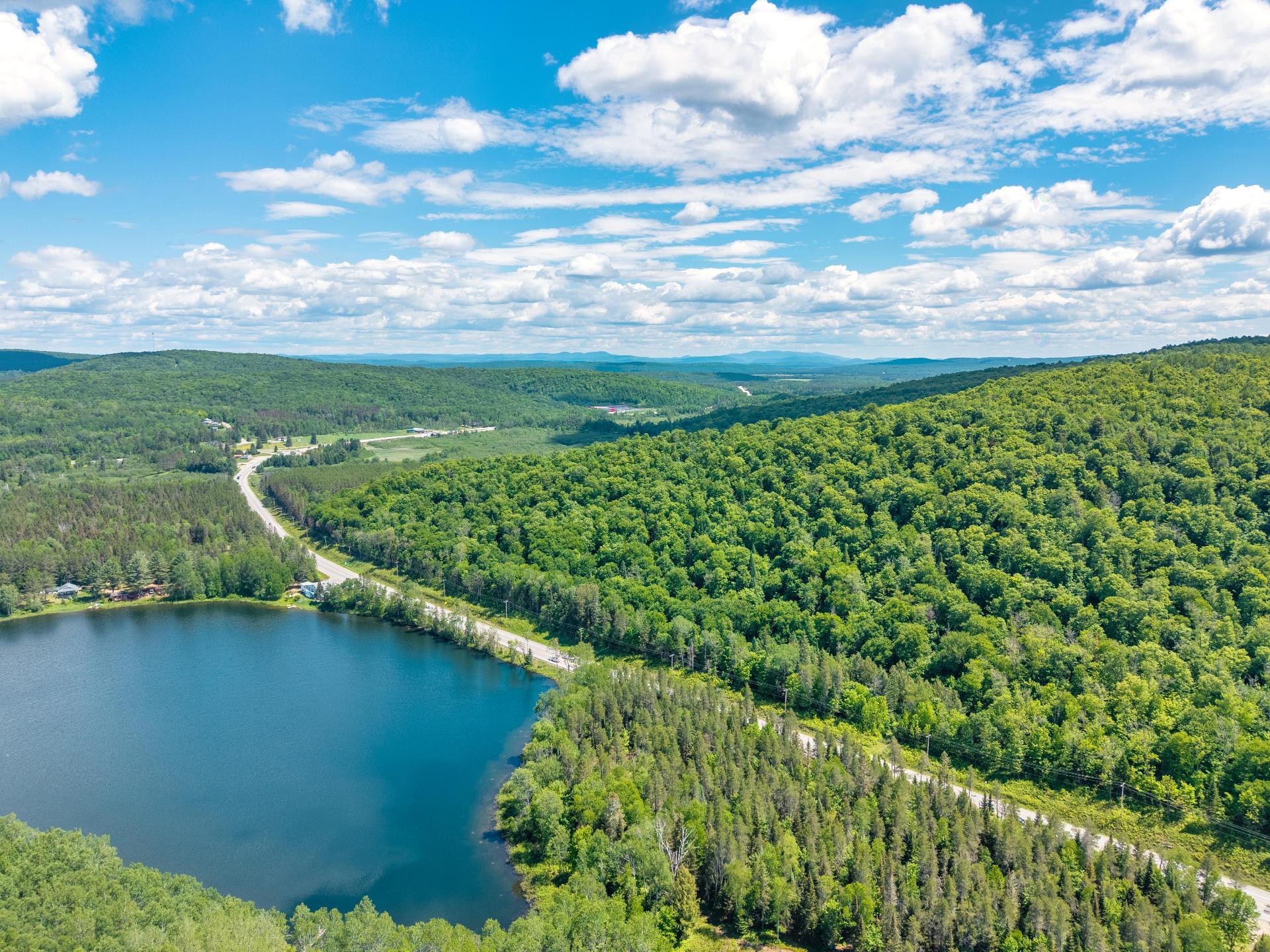 Aerial View - Route 117 N., Rivière-Rouge, QC