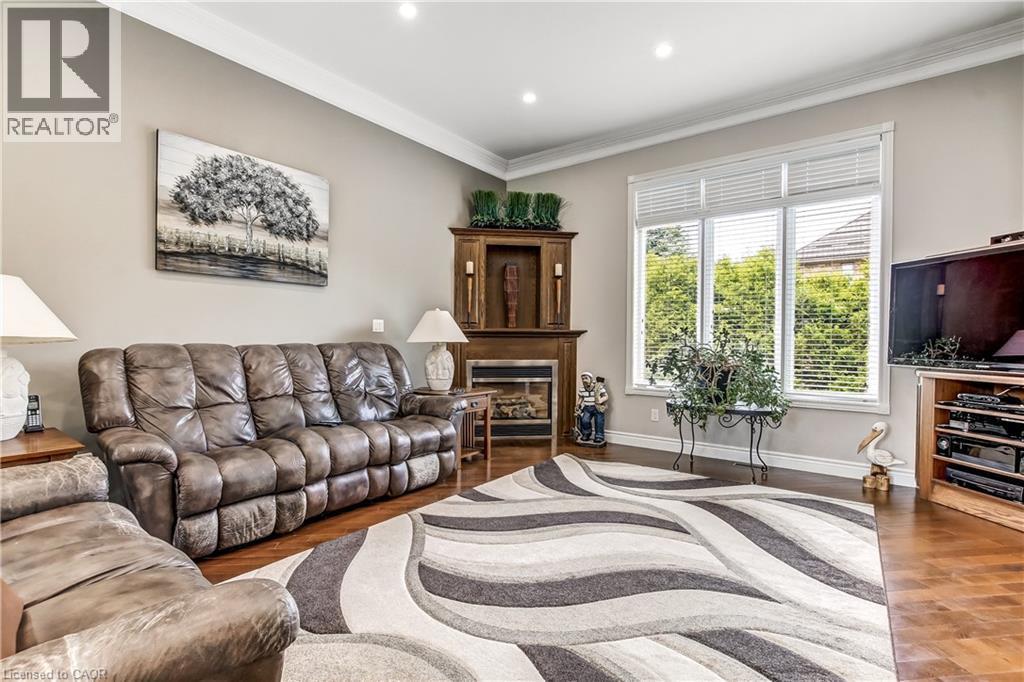 139 Mannheim Crescent, Mannheim, ON - Indoor Photo Showing Living Room With Fireplace