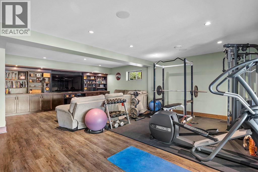 lower theatre room/gym - 13707 Watson Drive, Coldstream, BC