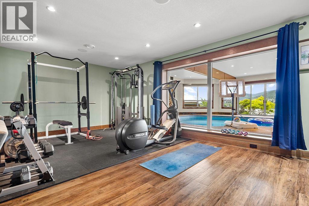 lower theatre room/gym - 13707 Watson Drive, Coldstream, BC