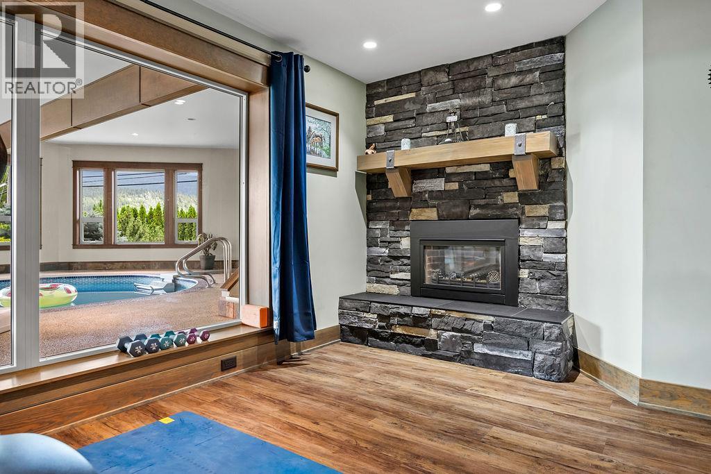 lower theatre room/gym - 13707 Watson Drive, Coldstream, BC