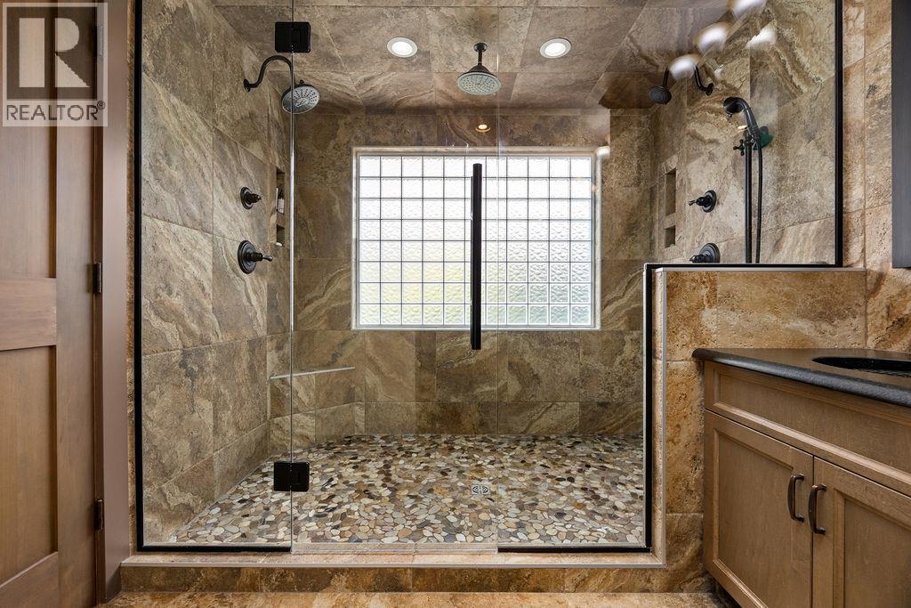Walk in shower in ensuite - 13707 Watson Drive, Coldstream, BC