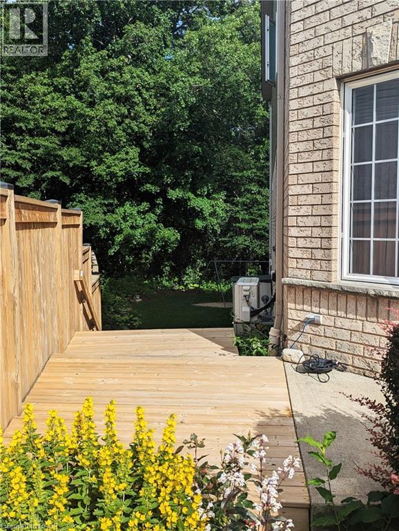 Access via a deck & stairs at the side of the house - 561 Marl Meadow Crescent Unit# Lower, Kitchener, ON
