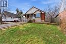 Red brick and white siding exterior with a pitched roof - 880 Lawrence Road, Hamilton, ON 