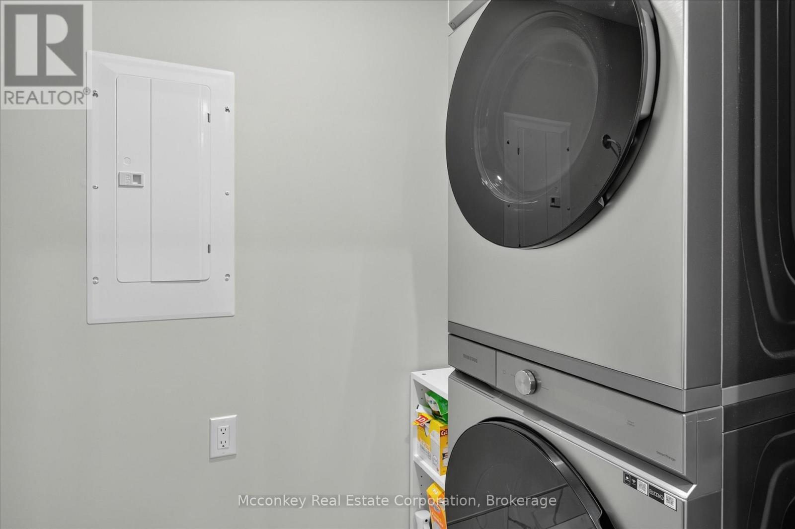 In-suite Laundry With Area for Storage - 2 - 19 Hampton Lane, Selwyn, ON