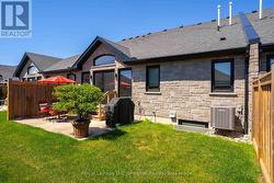 Rear patio -