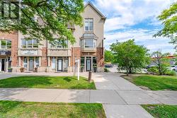 Commercial Entrance Along Fairview St -