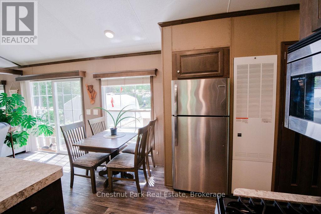 Fridge, Stove, Microwave included - Unit 1 - 98 North Shore Road, Kearney (Proudfoot), ON