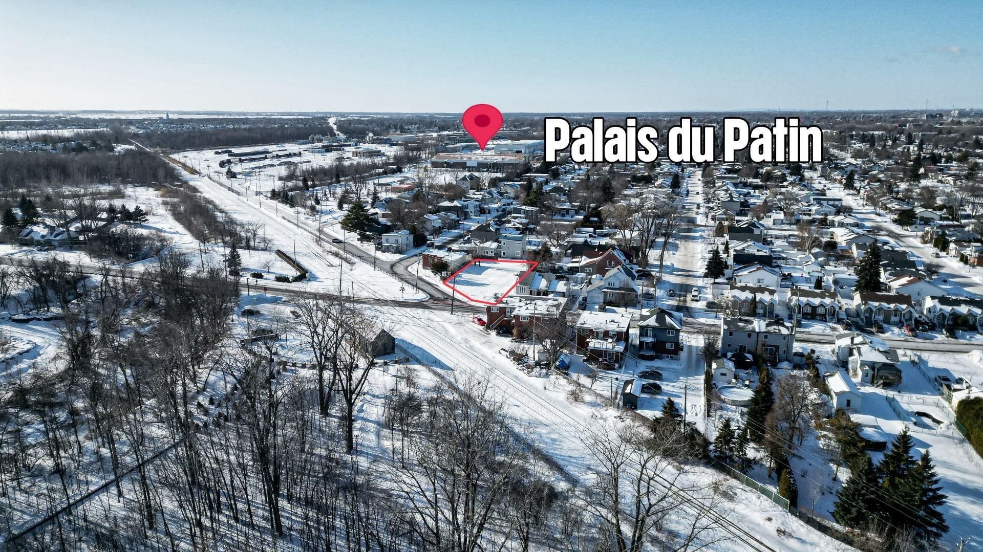 Aerial View - Rue Principale S., Delson, QC