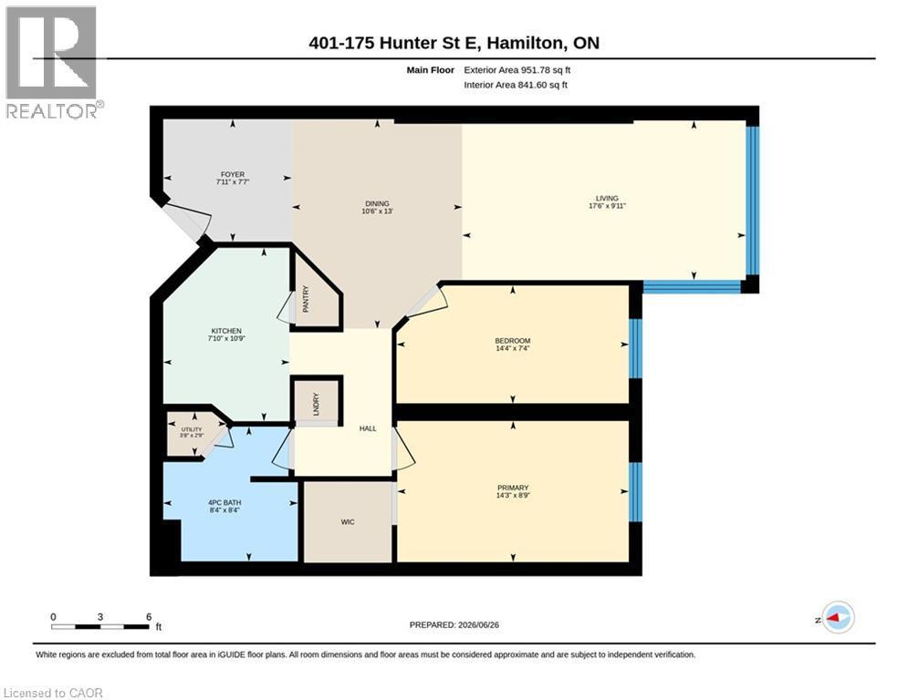 Floor plan - 175 Hunter Street E Unit# 401, Hamilton, ON - Other