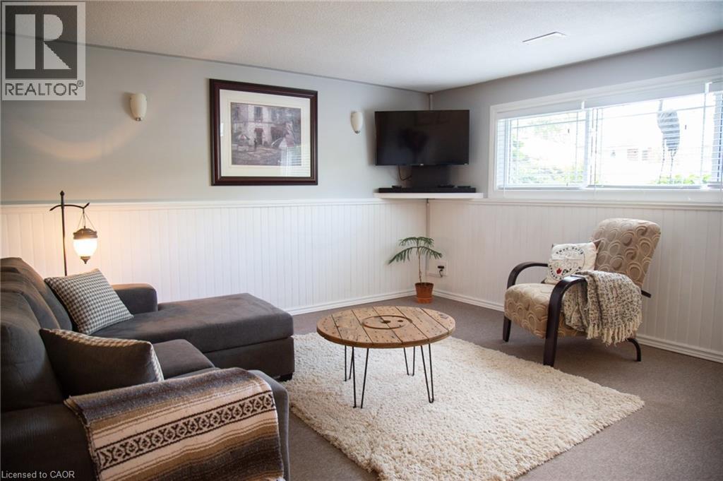 Large windows in the lower level Rec Room - 294 South Drive, Simcoe, ON