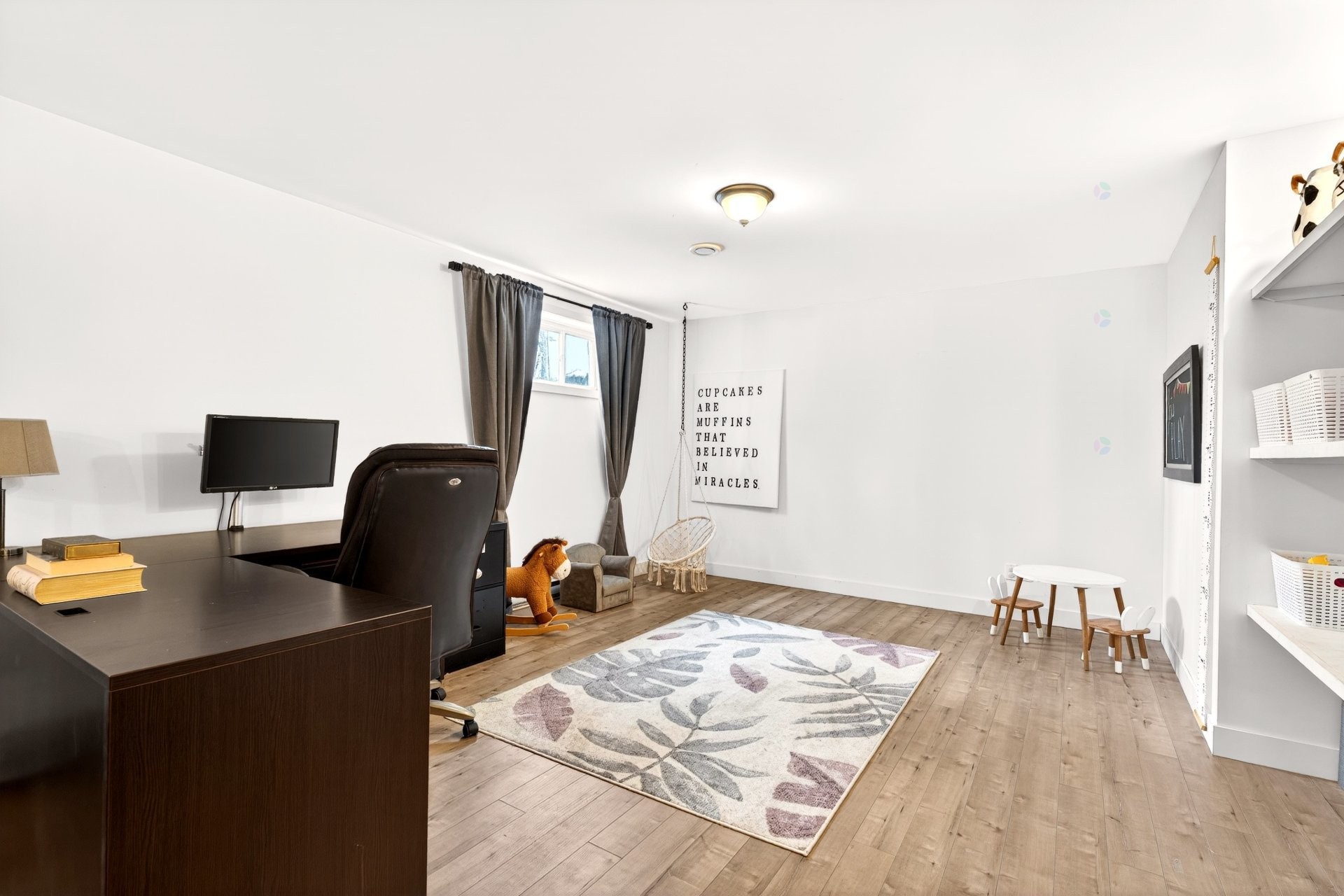 Family Room - 1176 Ch. Édouard-Roy, Sherbrooke (Brompton/Rock Forest/Saint-Élie/Deauville), QC - Indoor Photo Showing Office