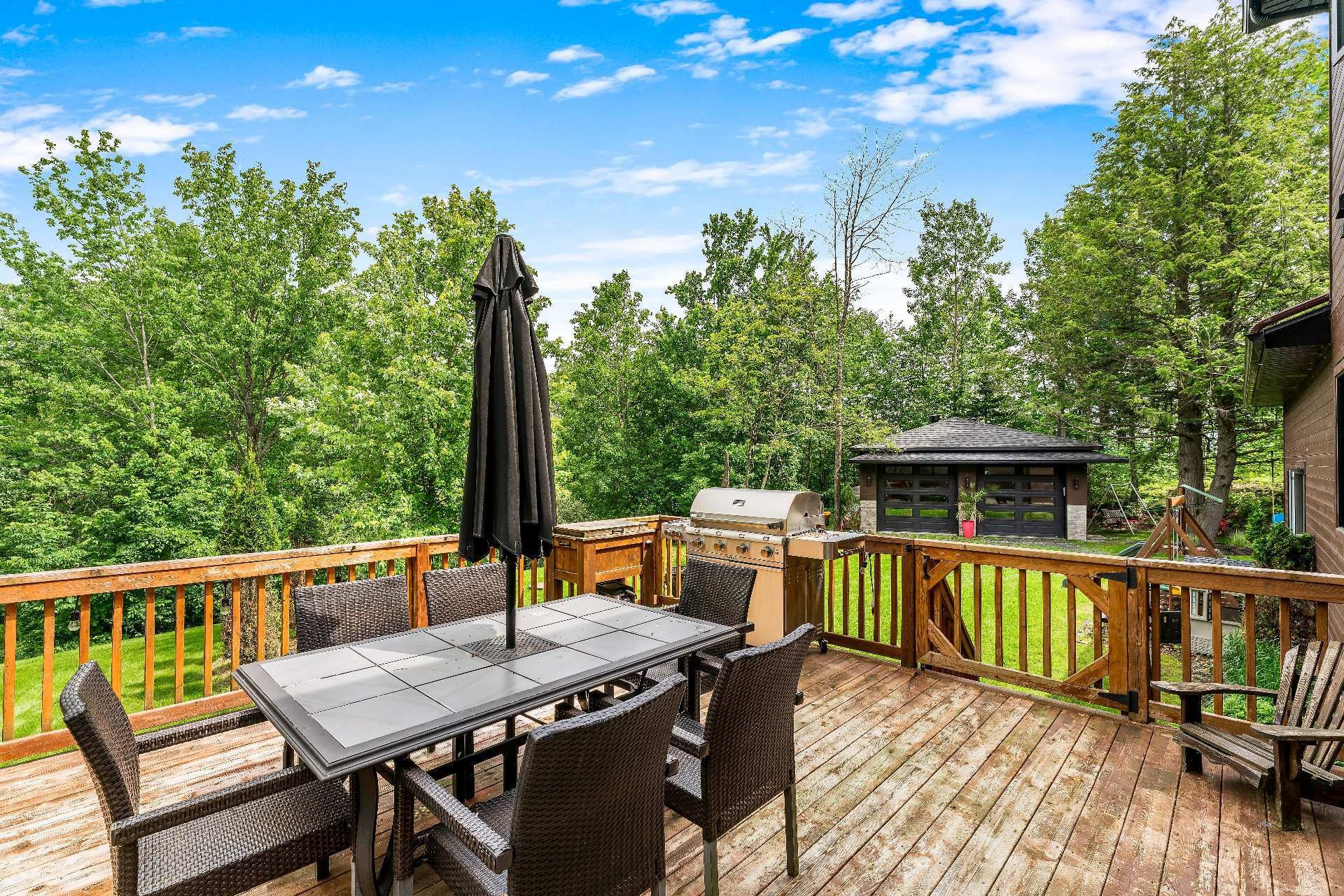 Patio - 1176 Ch. Édouard-Roy, Sherbrooke (Brompton/Rock Forest/Saint-Élie/Deauville), QC - Outdoor With Deck Patio Veranda With Exterior