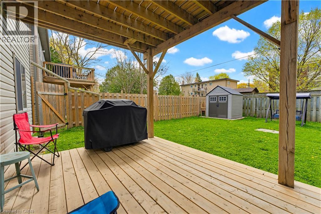 399 Greenfield Avenue, Kitchener, ON - Outdoor With Deck Patio Veranda With Exterior