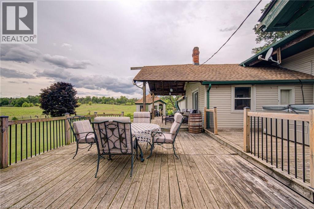 back deck - 1032 Gore Road, Hamilton, ON