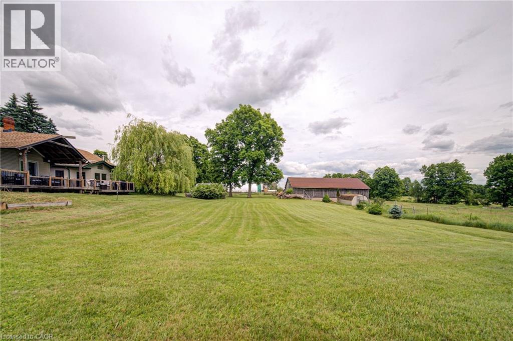 back yard - 1032 Gore Road, Hamilton, ON