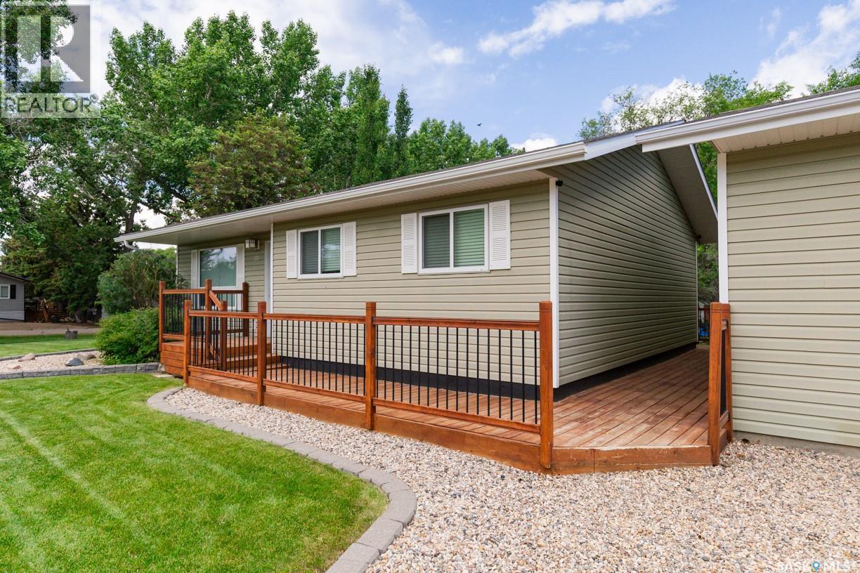 111 4Th Avenue, Coleville, SK - Outdoor With Deck Patio Veranda With Exterior
