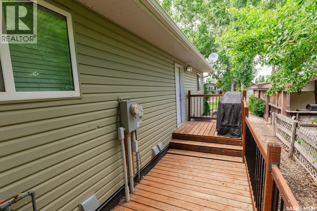 111 4Th Avenue, Coleville, SK - Outdoor With Deck Patio Veranda With Exterior