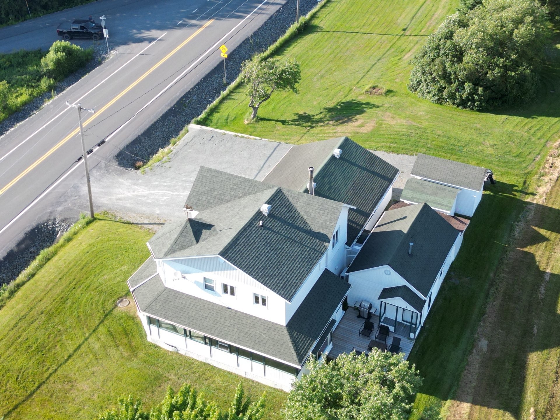 Aerial View - 650 Route 108 O., Saint-Éphrem-De-Beauce, QC