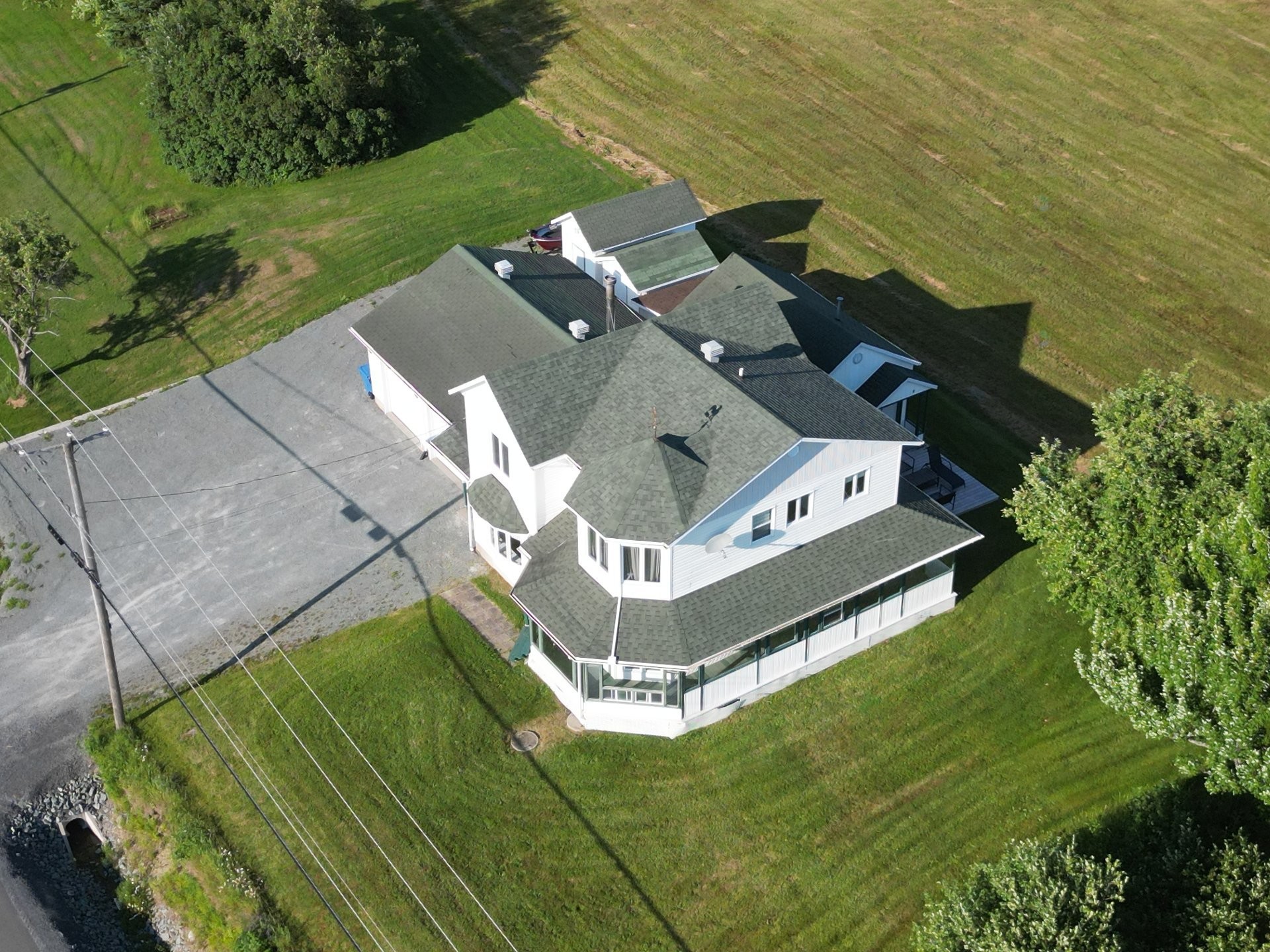Aerial View - 650 Route 108 O., Saint-Éphrem-De-Beauce, QC