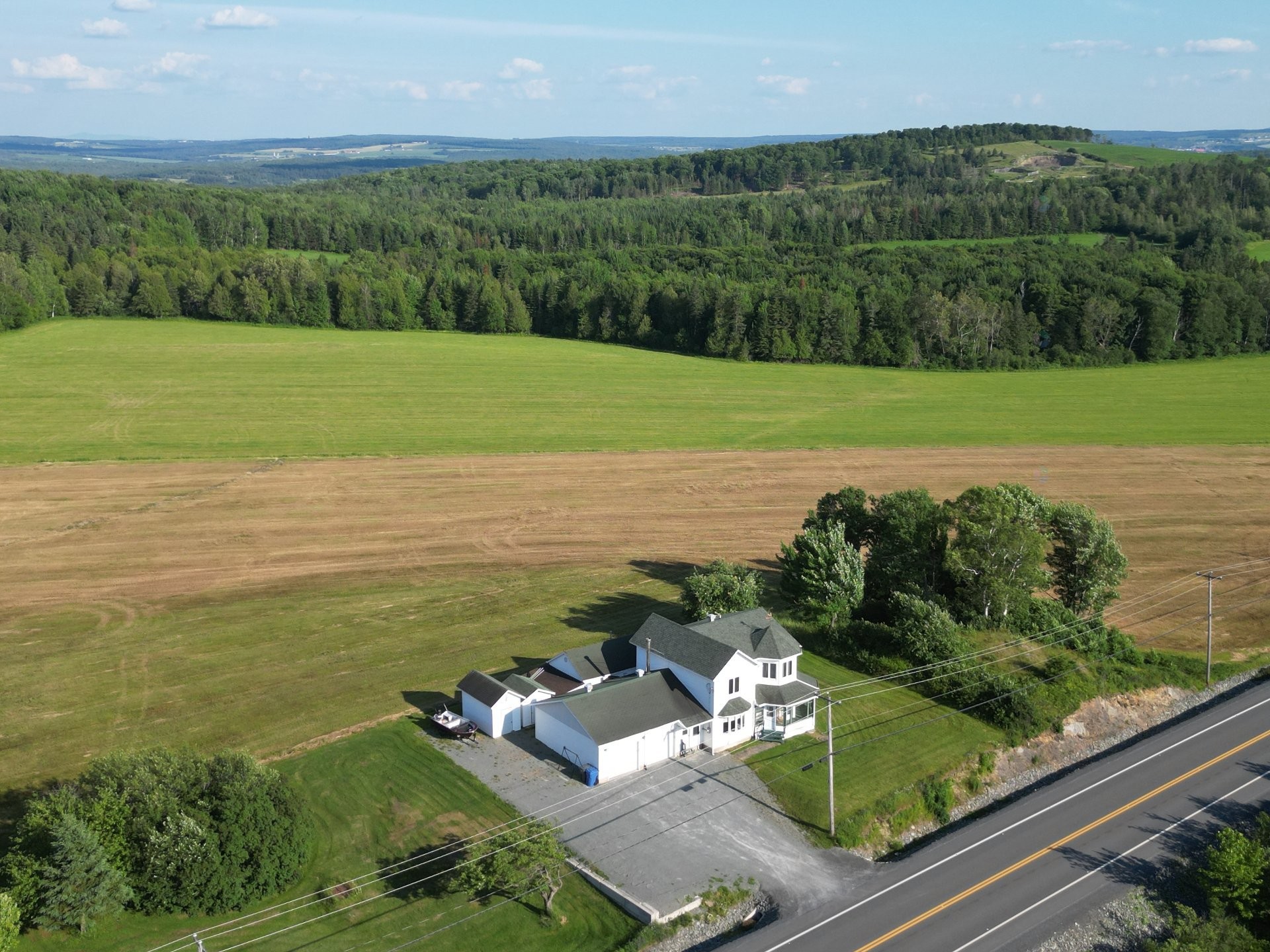Aerial View - 650 Route 108 O., Saint-Éphrem-De-Beauce, QC