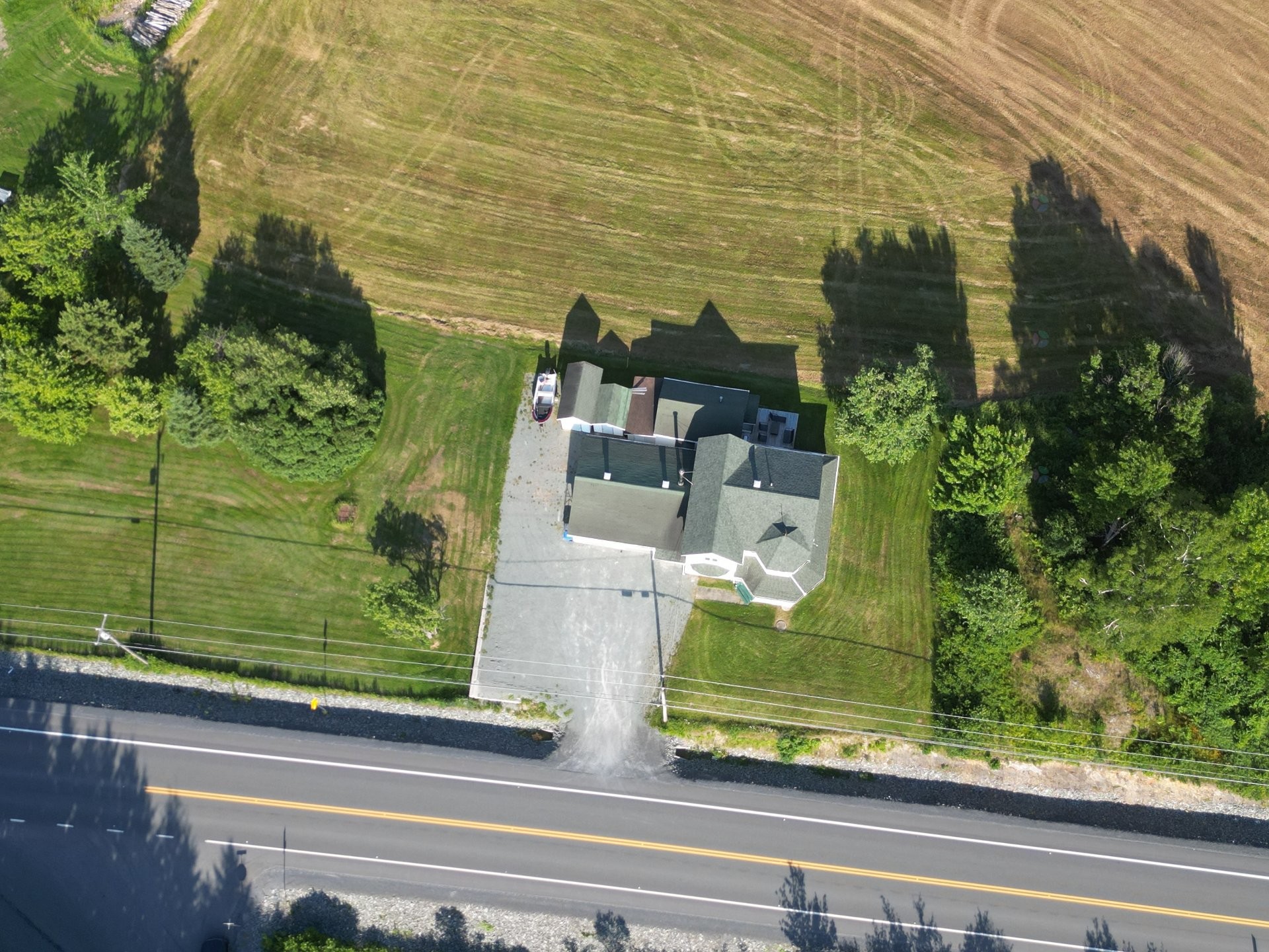 Aerial View - 650 Route 108 O., Saint-Éphrem-De-Beauce, QC