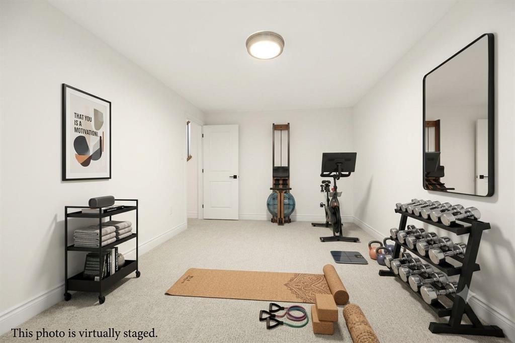 102 Leneve Street, Lambton Shores, ON - Indoor Photo Showing Gym Room