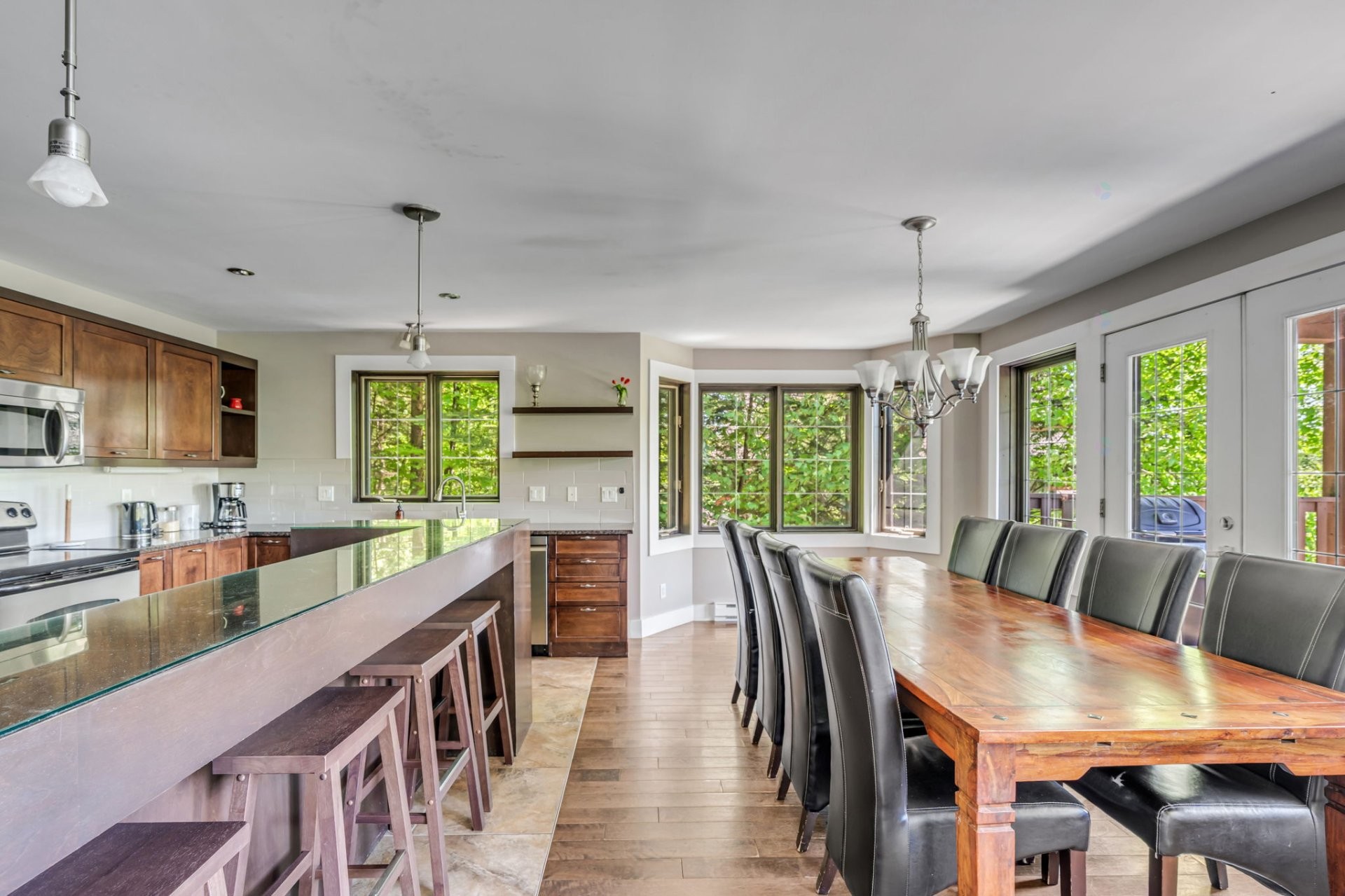 Dining Room - 17Z Ch. Blanc, Stoneham-Et-Tewkesbury, QC - Indoor Photo Showing Dining Room