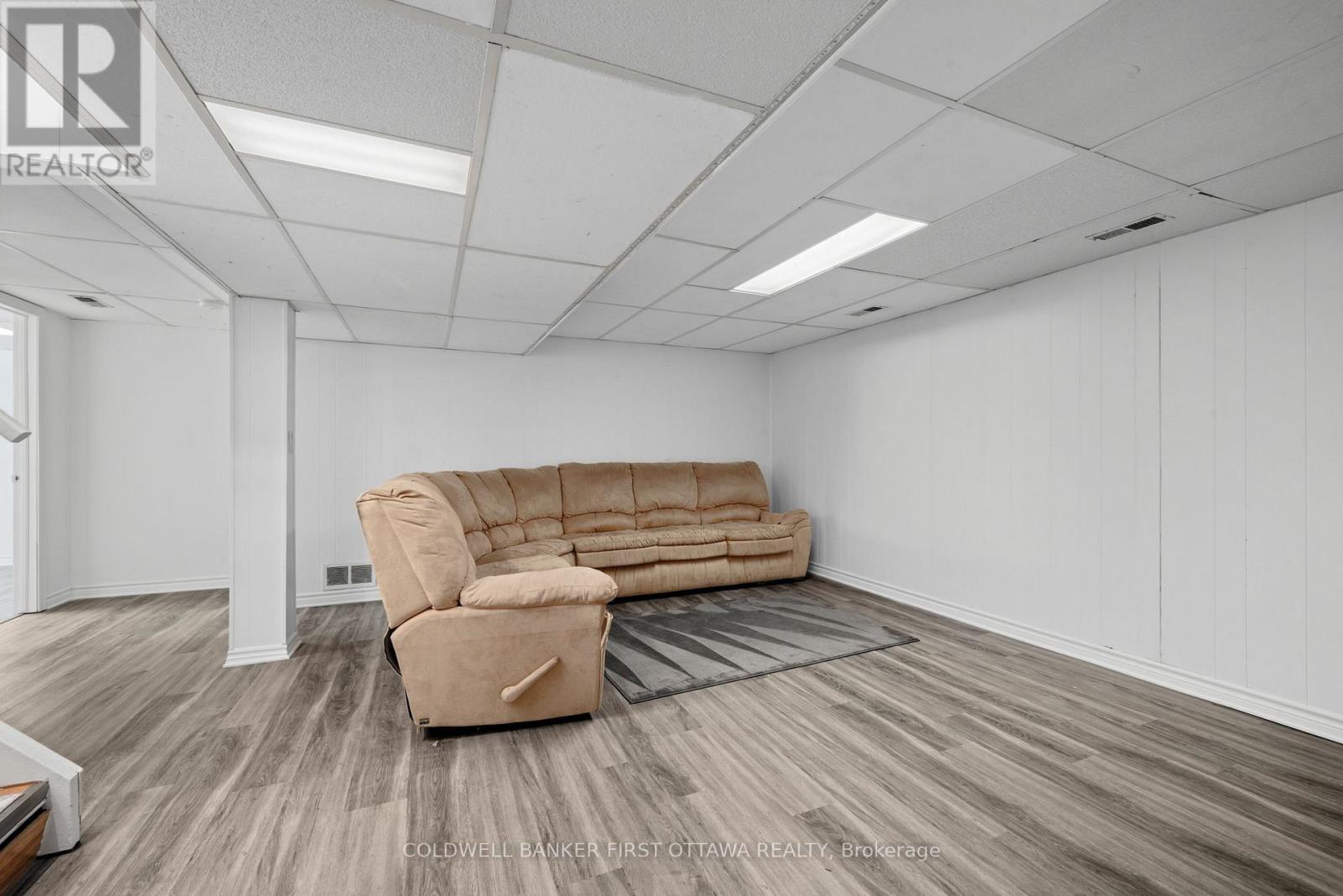 Expansive basement rec area. - 12 Bradgate Drive, Ottawa, ON