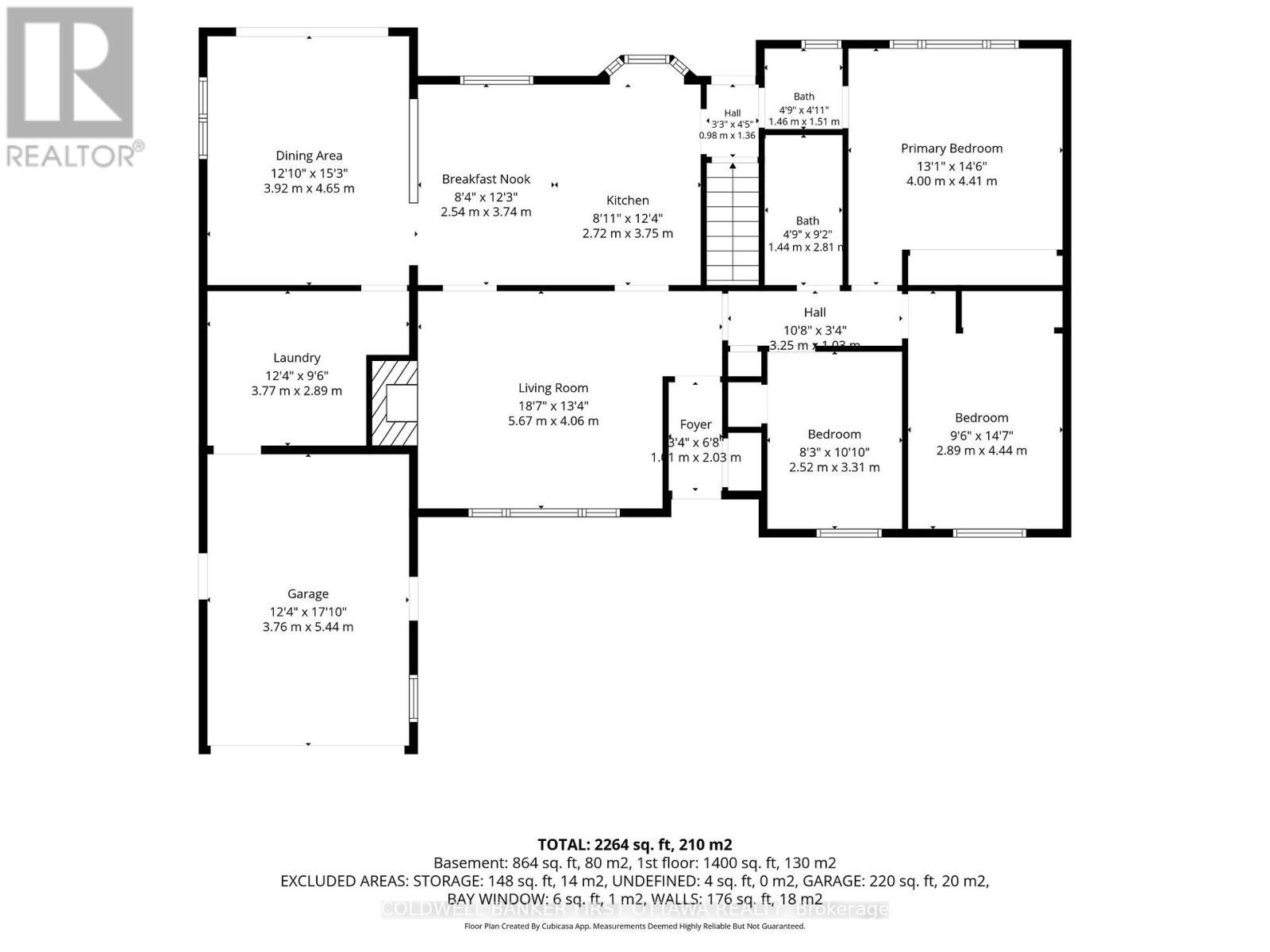 Main Floor - Floor Plan - 12 Bradgate Drive, Ottawa, ON