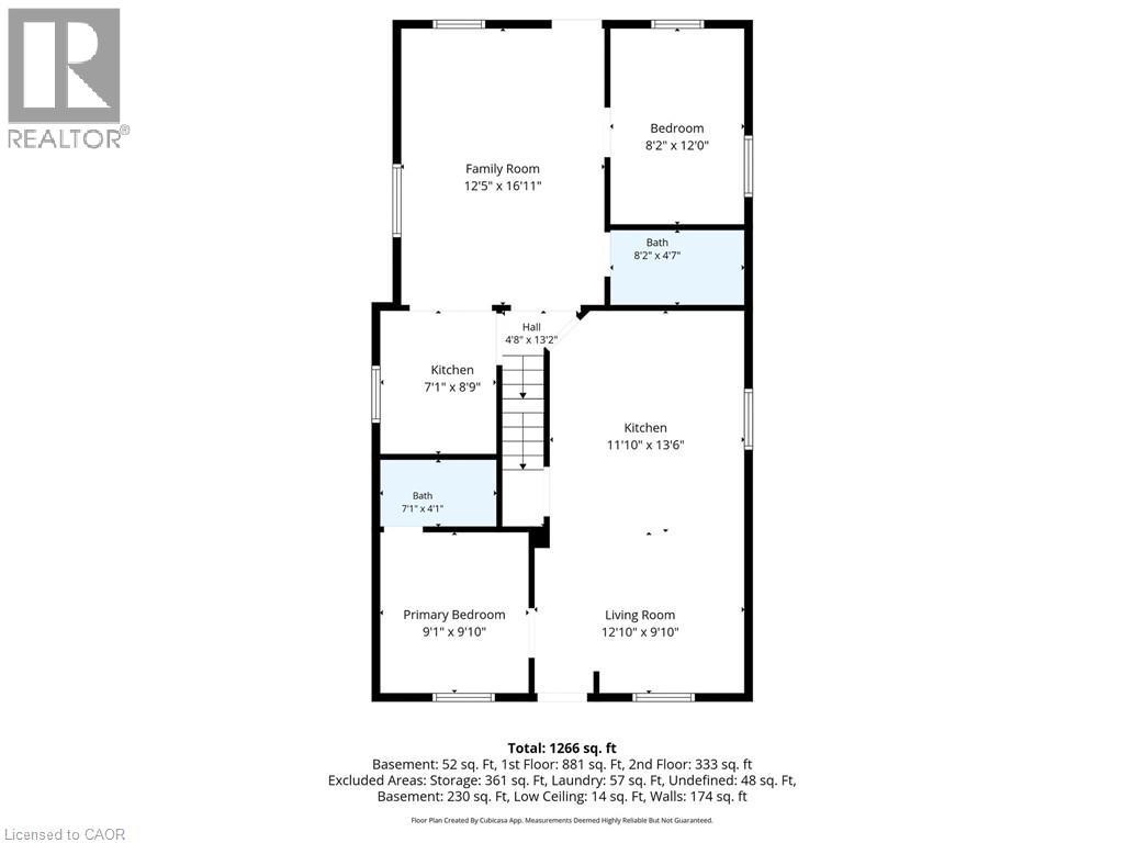 Floor plan - 78 Hillyard Street, Hamilton, ON