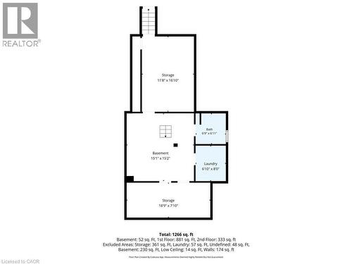 Floor plan - 78 Hillyard Street, Hamilton, ON 