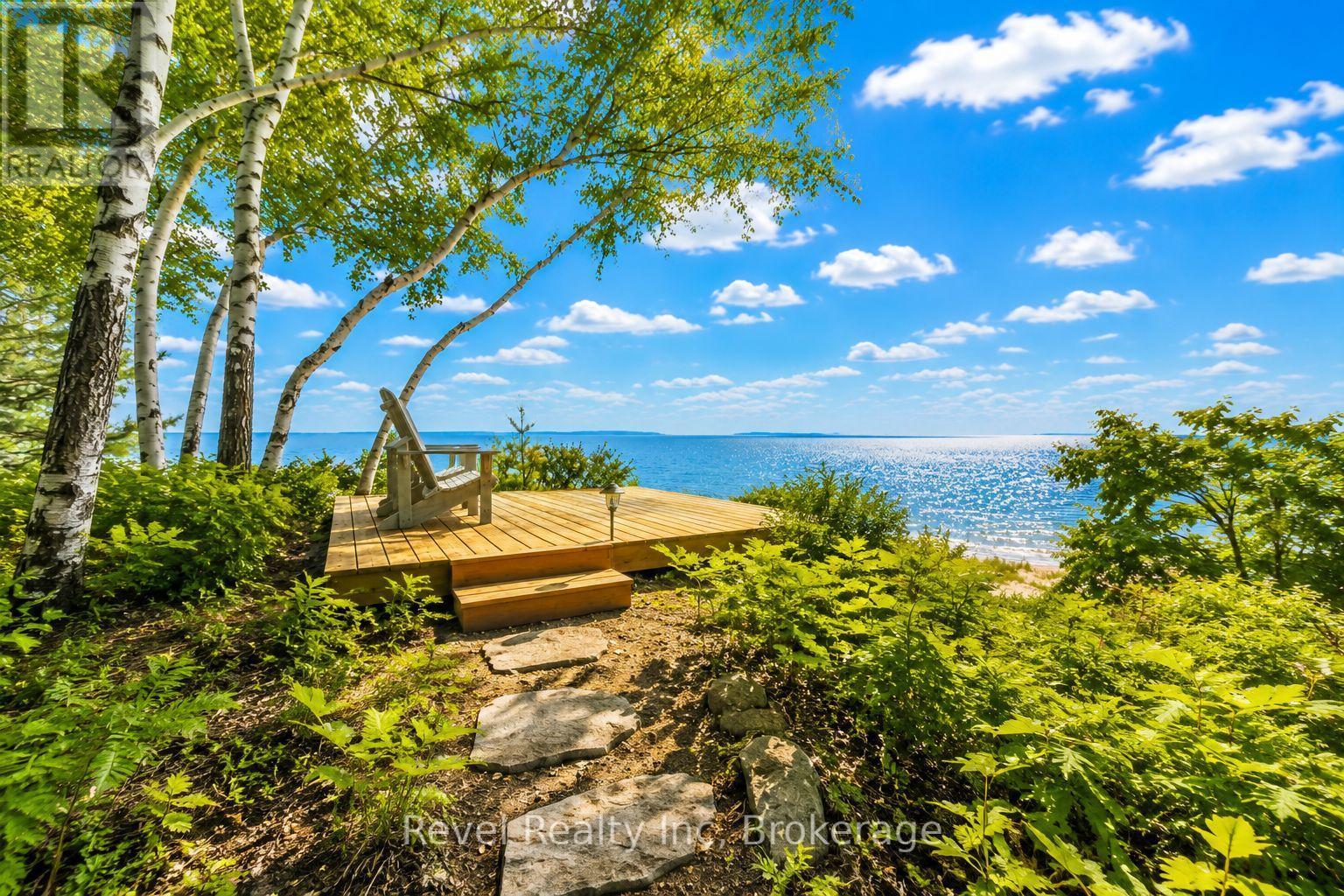 Sunset deck - 731 Concession 15 W, Tiny, ON - Outdoor With Body Of Water With View