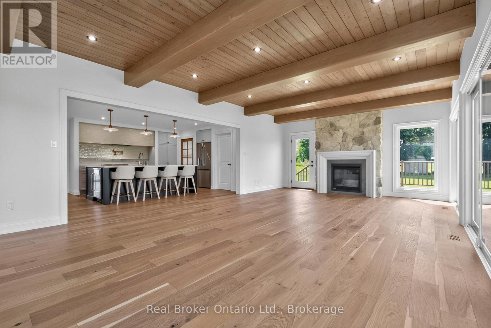 Beautiful Engineered Oak Floors Thruout Main Floor - 930 Marshall Road, Tiny, ON
