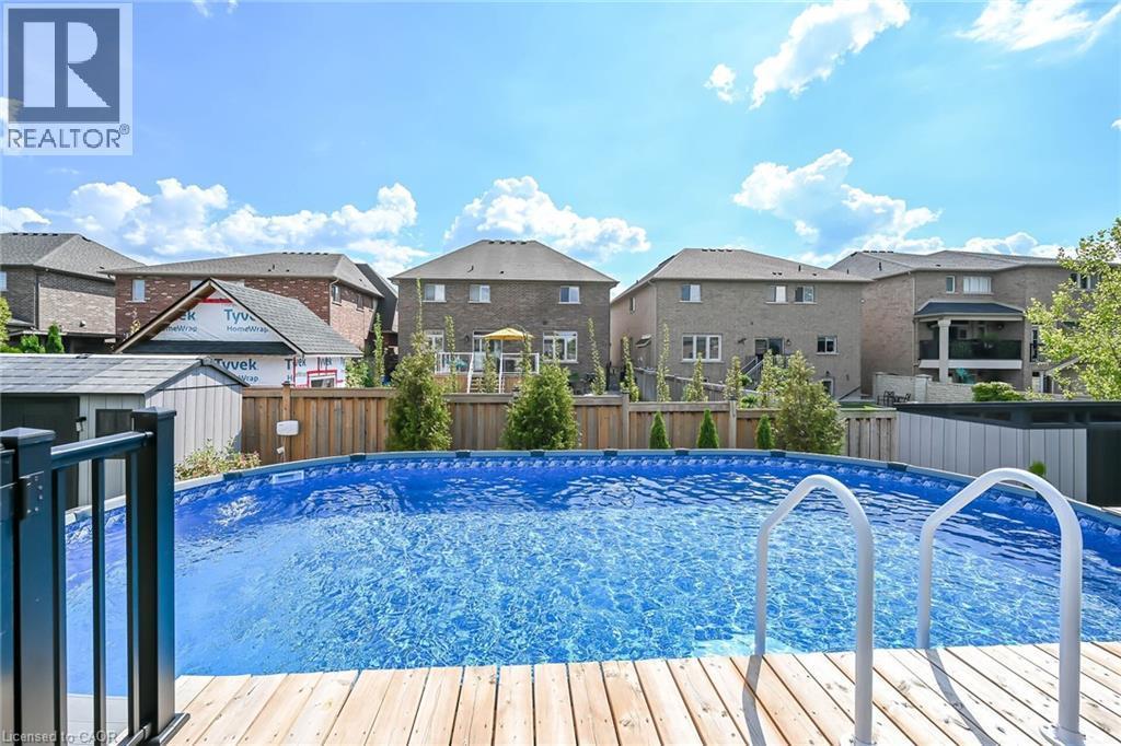 8165 Twenty Road E, Hamilton, ON - Outdoor With Above Ground Pool